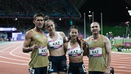 Эстафетная команда Казахстана