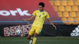 Защитник сборной Казахстана по футболу Алибек Касым