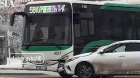 Жол апаты болған орын
