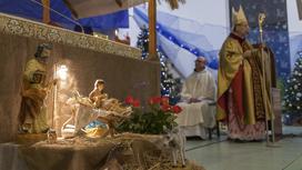 Католическое Рождество в Алматы