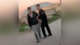 Задержание мужчины в Туркестанской области