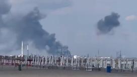 Пожар на заводе Petromidia