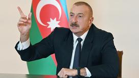 Ильхам Алиев выступает
