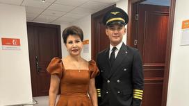 Роза Рымбаева и Али Окапов