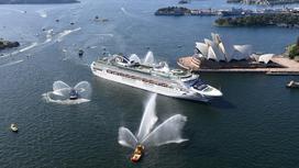Лайнер Pacific Explorer прибыл в Сидней