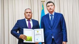 Участники торжественного мероприятия