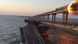 Крымский мост после ЧП