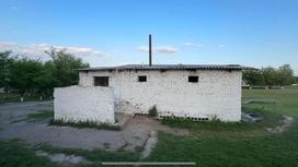Школьный туалет в Жамбылской области