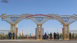 Открытие парка и аллеи в Кызылорде