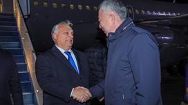 Премьер-министр Венгрии Виктор Орбан и Серик Жумангарин