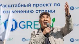 Эко-движение по высадке деревьев прошло в Алматы