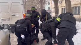 В Уральске задержали подозреваемых