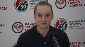 Теннисистка Елена Рыбакина