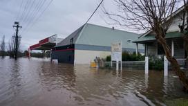 Затопленный район в Сиднее