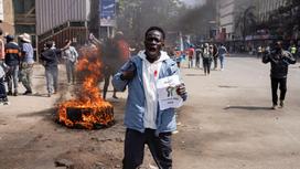Протесты в Кении