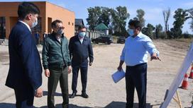 Сагинтаев проверяет строительство сетей водоснабжения