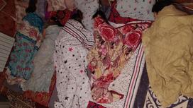Дети спят на полу в Кызылорде
