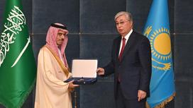 Мемлекет басшысы Сауд Арабиясы королін "Алтын Қыран" орденімен марапаттады