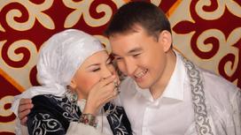Мадина Садвакасова с мужем