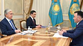 Жоғарғы сот төрағасы Асламбек Мерғалиев президенттің қабылдауында