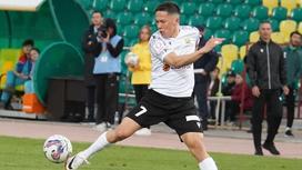Казахстанский футболист Жаслан Жумашев