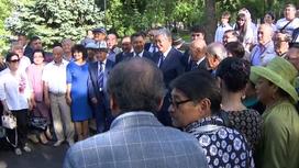 Касым-Жомарт Токаев на встрече с представителями казахской диаспоры в Бишкеке