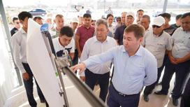 Аким Шымкента проверил ход строительства инфраструктурных систем в "Туране"