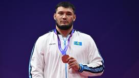 Казахстанский борец Алимхан Сыздыков