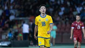 Казахстанский футболист Адилет Садыбеков