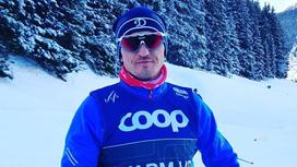 Казахстанский лыжник Алексей Полторанин