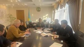 Рабочая встреча в Алматы