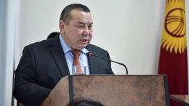 И. о. мэра Бишкека Балбак Тулобаев