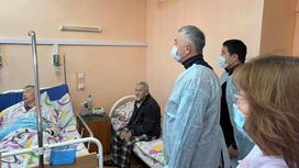 Серик Жумангарин в больнице Экибастуза