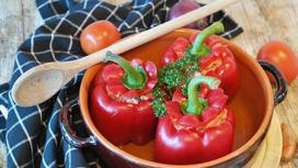 болгарский перец с начинкой