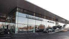 Новый дилерский центр Mercedes-Benz