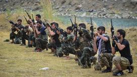 Тренировка афганцев против талибов