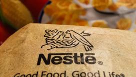 Логотип Nestle на упаковке