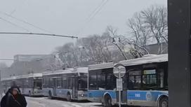 Троллейбусы в Алматы
