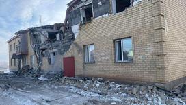 Взрыв дома в Карагандинской области