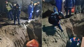 Мальчик провалился в яму в Павлодаре