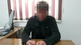 Подозреваемый в Алматинской области