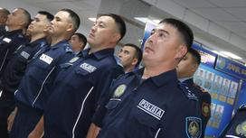 Полицейские Павлодарской области