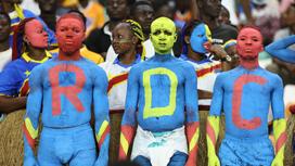 Болельщики сборной ДР Конго по футболу на Кубке африканских наций