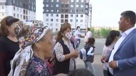 Жители многоэтажки собрались в Шымкенте