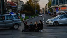 Протесты в Польше против запрета на аборты