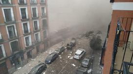 Последствия взрыва в Мадриде
