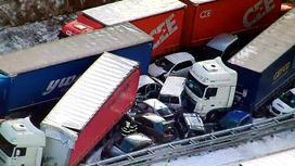 Массовая авария произошла в Чехии