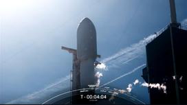 Ракета-носитель Falcon X со спутниками Starlink