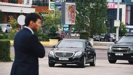 авто с номерами Нурсултана Назарбаева