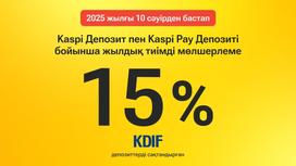 Kaspi.kz Kaspi Депозит пен Kaspi Pay Депозиті бойынша сыйақыны 15%-ға дейін көбейтеді